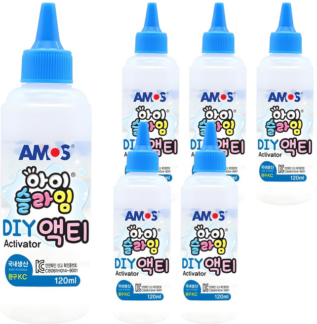 아모스 아이슬라임 액티 120ml, 6개