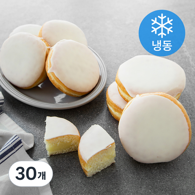 디앤비 화이트보스톤 도넛 (냉동), 60g, 10개입, 3개