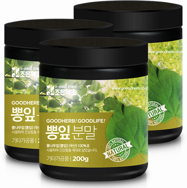 조은약초 뽕잎가루, 200g, 3개