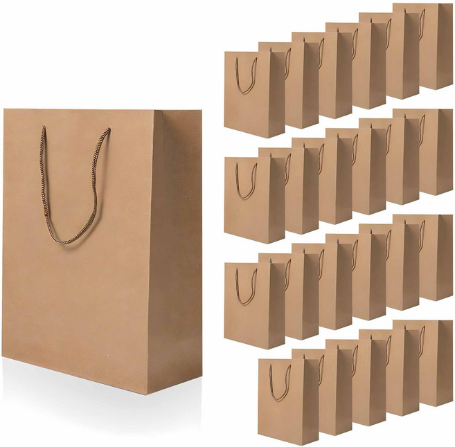 리드홈 크라프트 무지 쇼핑백, 24개