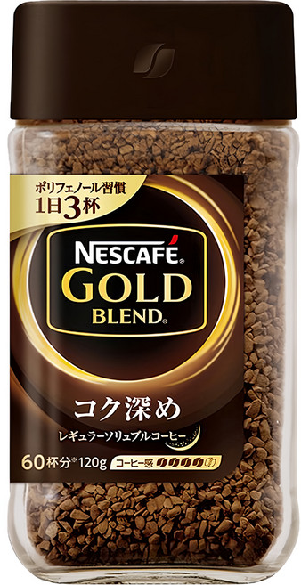 NESCAFE 雀巢咖啡 金牌咖啡 深焙風味, 120g, 1入, 1罐