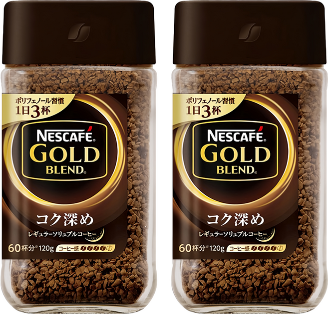 NESCAFE 雀巢咖啡 金牌咖啡 深焙風味, 120g, 1入, 2罐