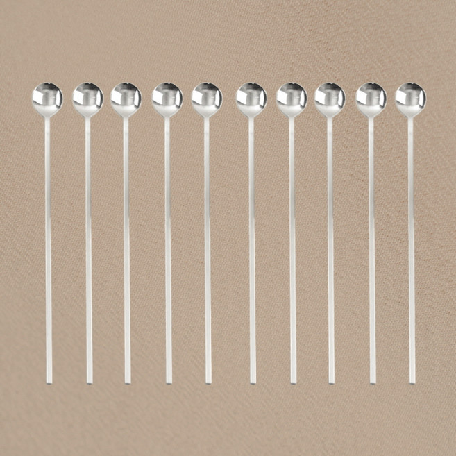 해모 윌리브 국산 304스텐 라르고2 커트러리 티스푼 롱, 10개, 단품