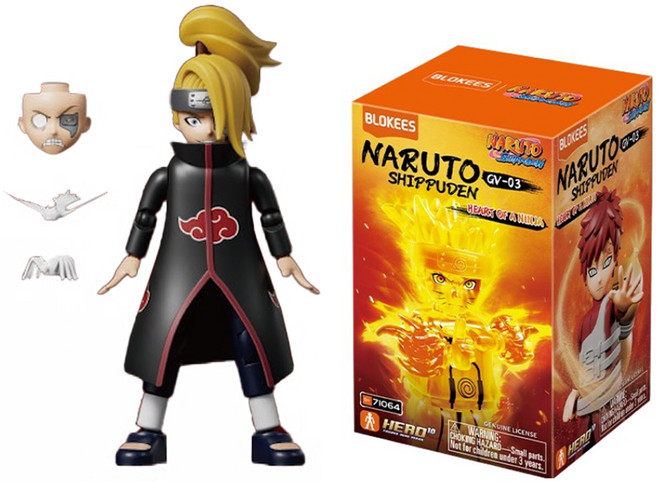 블로키 미미월드 나루토 피규어 갤럭시 버전 랜덤발송 GV03, 1개