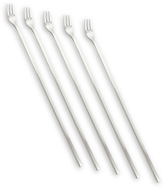 해모 윌리브 304스텐 라르고2 커트러리 티포크 롱, 5개, 단품