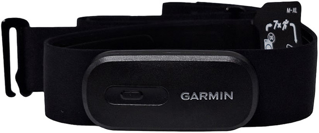 GARMIN HRM 200 心率感測器 M~XL, 黑色, 1個