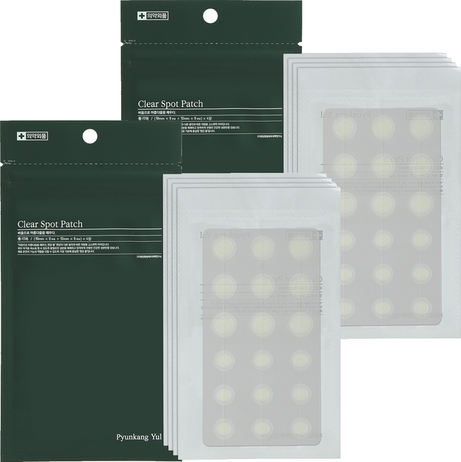 편강율 진정 클리어 스팟패치, 72개입, 2개