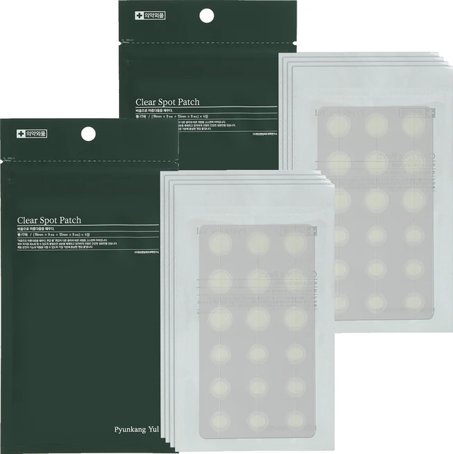 편강율 진정 클리어 스팟패치, 72개입, 2개 - 쿠팡