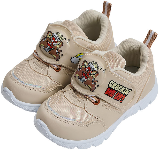 BORUI 柏睿鞋業 兒童款 造型電燈魔鬼氈休閒鞋