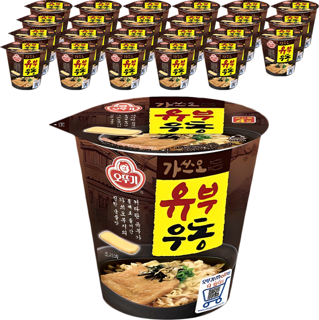 오뚜기 가쓰오 유부우동 컵, 24개
