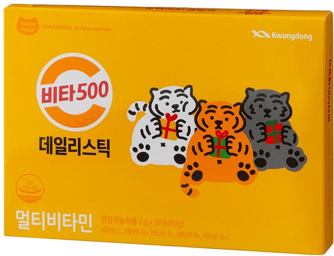 비타500 광동제약 데일리스틱 30p, 60g, 1개