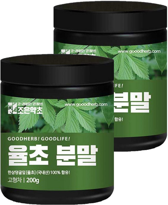 조은약초 율초 분말, 200g, 2개