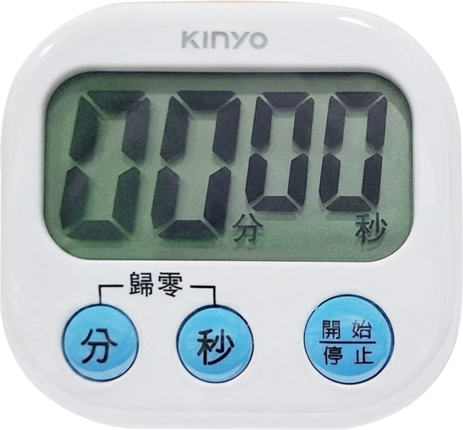 Kinyo 電子式大螢幕正倒數計時器, TC-11, 1個