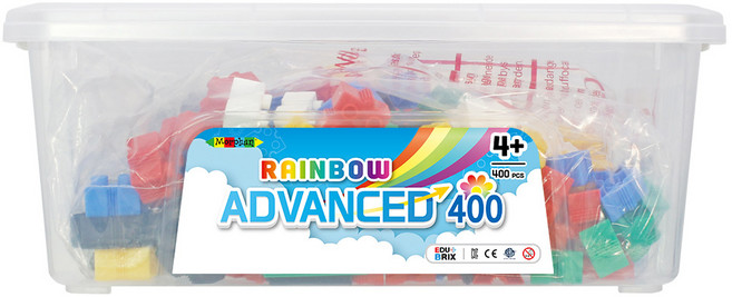 몰펀 레인보우 어드밴스드 400, 혼합색상, 1개