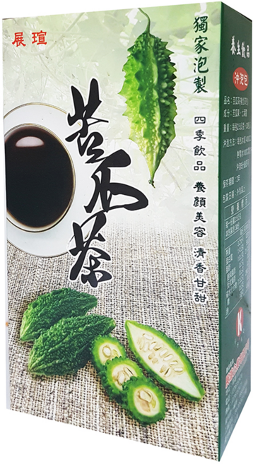 展瑄 苦瓜茶 複合茶包 75g, 2.5g, 30包, 1盒
