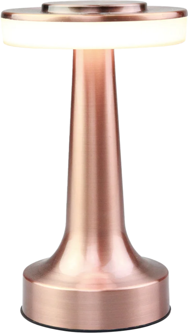 alit FARO LED金屬氣氛桌燈 四段觸摸開關 20%-50%-100%-OFF, 玫瑰金