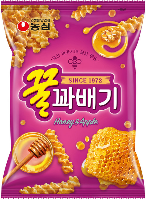 꿀꽈배기, 90g, 1개