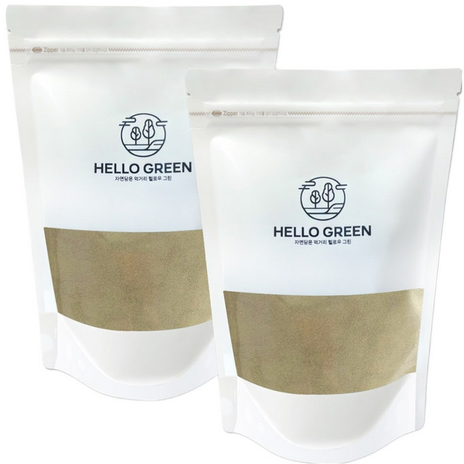 헬로우그린 녹차가루, 500g, 2개, 1개입