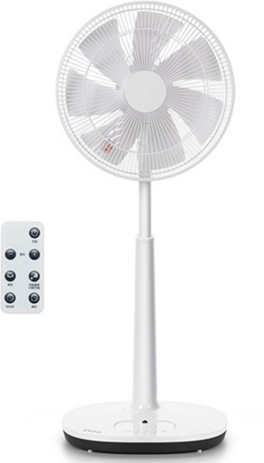 이노크아든 써큘레이터형 BLDC 무소음 초미풍 리모컨 스탠드선풍기, IA-14SFDC