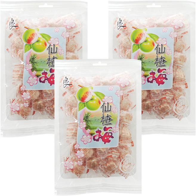 良澔 仙楂梅, 160g, 3包