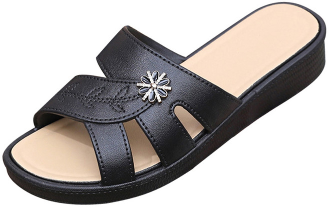 Picaso 여성용 폭신 발편한 우아르 슬리퍼