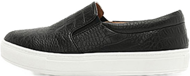 갓슈 남성용 삼삼한 악어무늬 슬립온