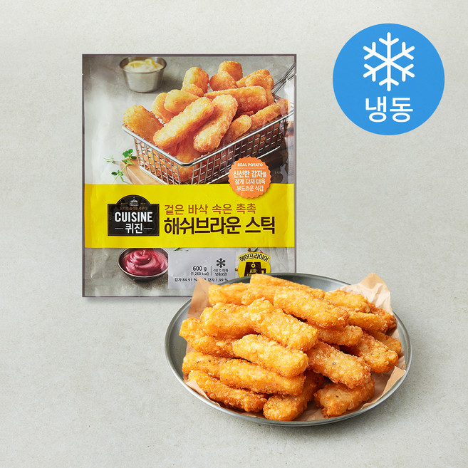 퀴진 해쉬브라운 포테이토 스틱스 (냉동), 600g, 1개