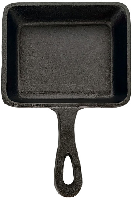 MAGIC 美極客 迷你鑄鐵玉子燒煎盤 RV-IRON-030-5 17.5 x 12.5 x 2.5cm 610g, 1個, 17.5cm