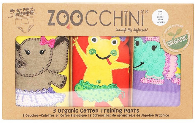 ZOOCCHiNi 訓練褲 3件組, 芭蕾舞女孩, 1組