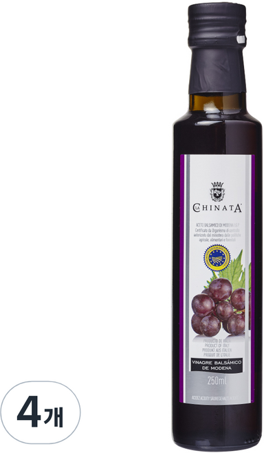 라치나타 모데나 발사믹, 4개, 250ml