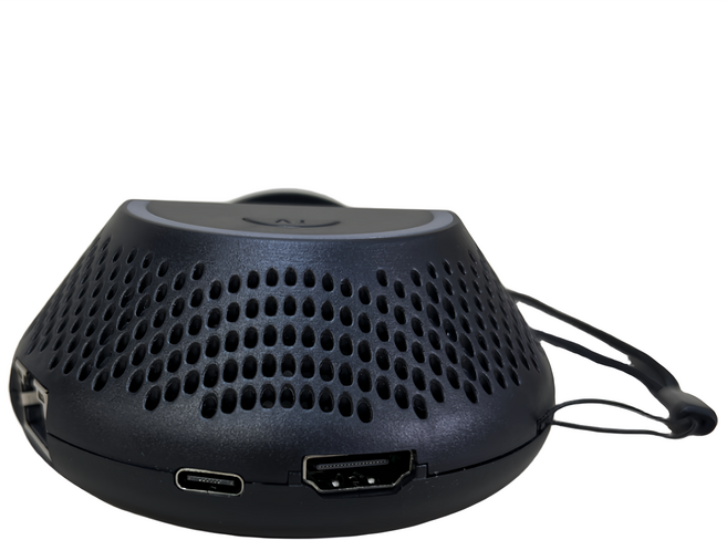JYS SWITCH2 圓形TV充電底座RGB燈, NS2289, 黑色, 1個