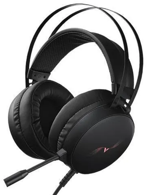 RAPOO 雷柏 RGB 7.1聲道電競耳機, 黑色, VH310