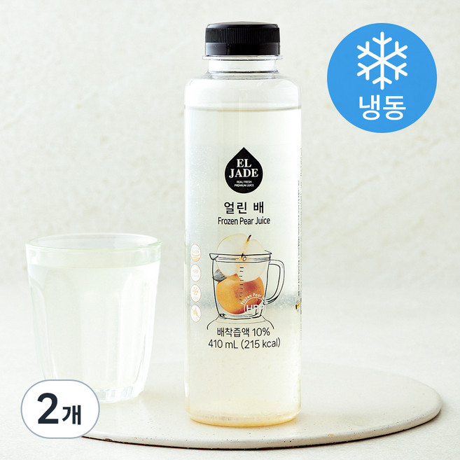 엘제이드 얼린 배 (냉동), 2개, 410ml