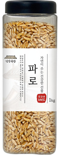 건강곡간 파로, 1kg, 1개