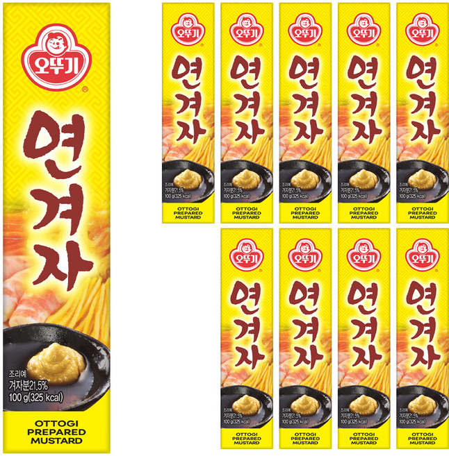 오뚜기 연겨자, 100g, 10개