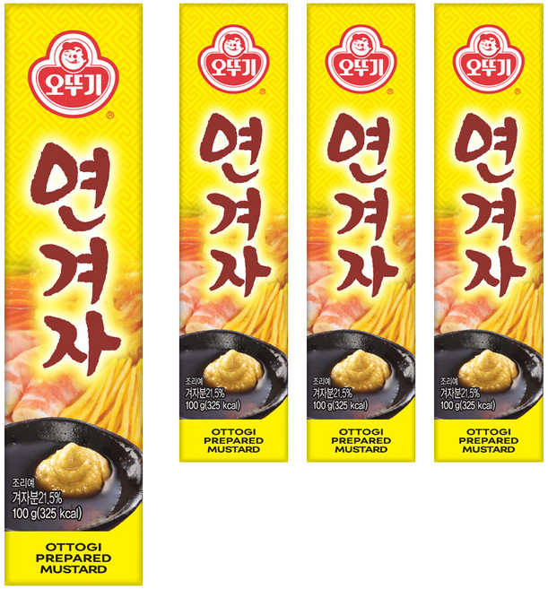 OTOKI 不倒翁 芥末醬, 100g, 4個