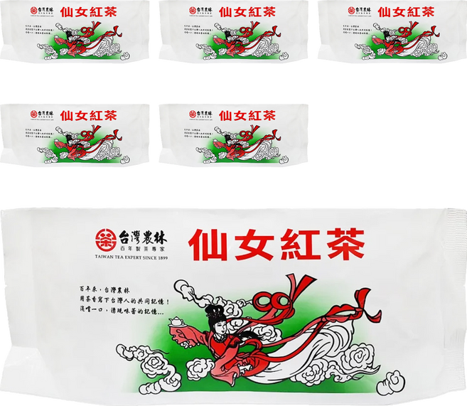 台灣農林 仙女紅茶, 200g, 1包, 6包