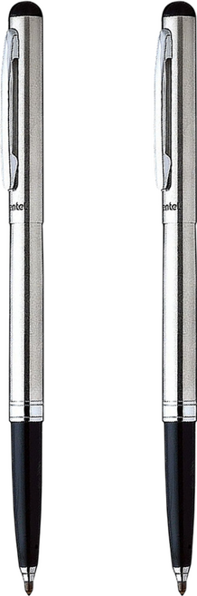 Pentel 飛龍文具 R460MG-A 鋼珠筆 R460, 黑色, 2支