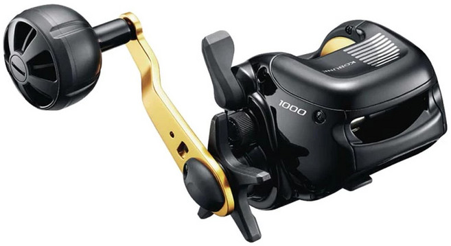 SHIMANO 18 KOBUNE 1000 RIGHT 小船 船釣 手動 兩軸捲線器, 黑色, 1個