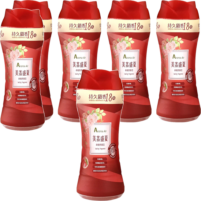 皂福 Aroma Air 衣物芳香豆美荔盛夏 抗菌防臭, 350ml, 6瓶