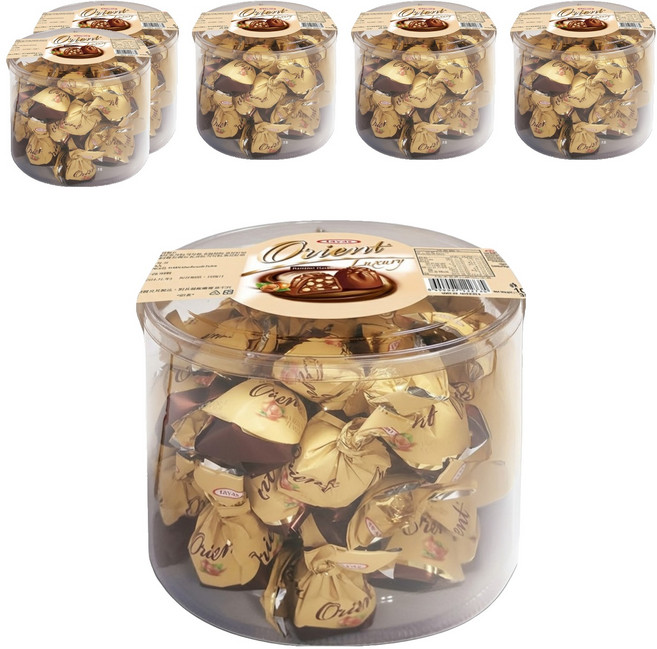 tayas 東方 Orient Luxury 單扭榛果味可可製品, 1kg, 6罐