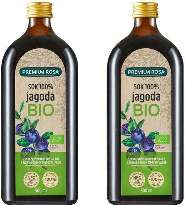 프리미엄로사 빌베리원액, 500ml, 2개