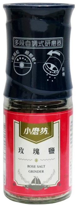 小磨坊 玫瑰鹽, 78g, 1罐
