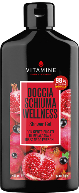 ATHENA'S VITAMINE 健康紅石榴黑醋栗沐浴露 EDV03A, 400ml, 1瓶