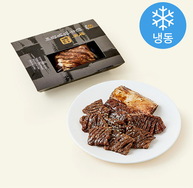 벽제갈비 설화 1++등급 한우 양념 갈비 (냉동), 360g, 1개