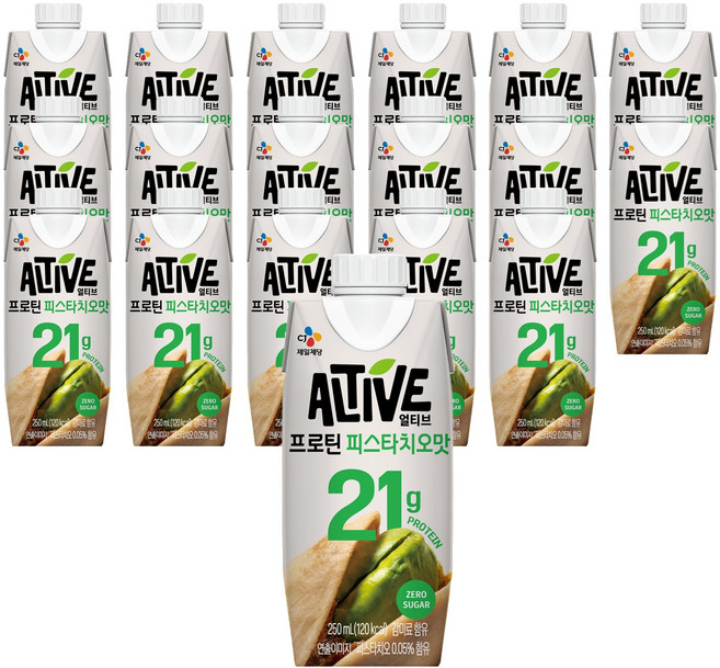 Altive 蛋白飲 開心果風味, 18瓶, 250ml