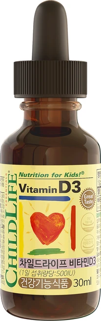 차일드라이프 비타민 D3 베리맛, 30ml, 1개 - 쿠팡