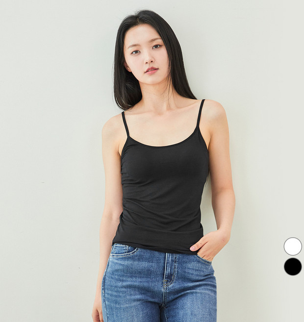 베이스알파 에센셜 스탠다드 모달 브라 캐미솔