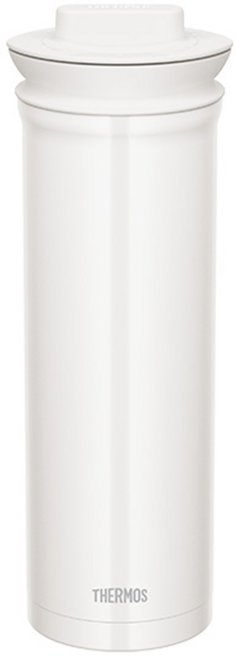 THERMOS 膳魔師 不銹鋼保溫壺 保溫保冷OK 附茶包入, 白色, 1L, 1個