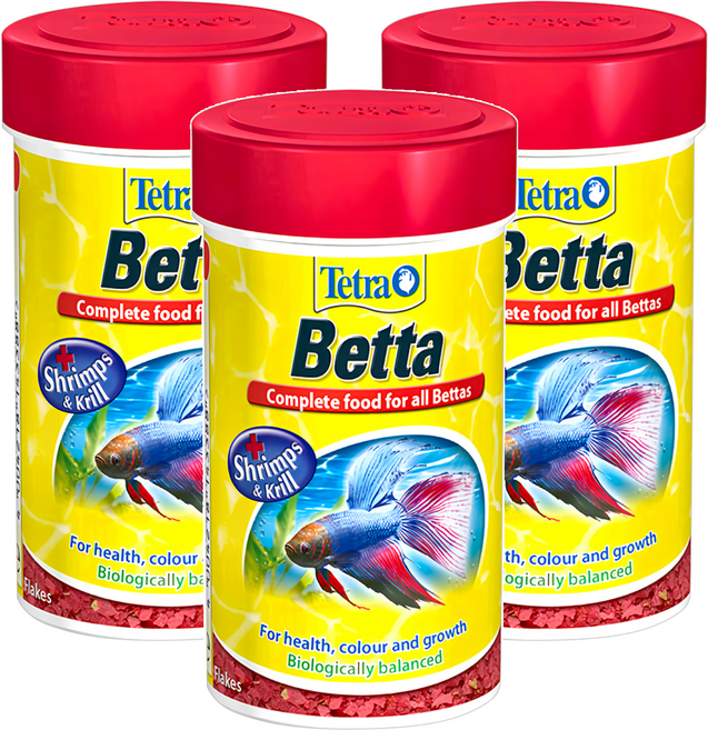 Tetra 德彩 鬥魚增艷飼料 T388, 100ml, 3瓶